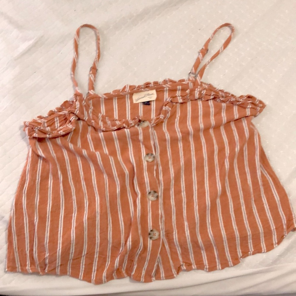 Stripe crop top